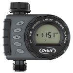 Orbit 1 Dial 1 outlet Digital Tap Timer